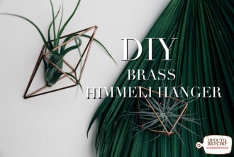 Просто&Вкусно - Сделай сам - DIY: BRASS HIMMELI HANGER